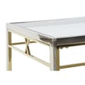 Miniatyrbillede 3 af 5: Sofabord DKD Home Decor Krystal Stål Sølv (110 x 60 x 40 cm)