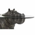 Miniatyrbillede 3 af 4: Sofabord DKD Home Decor 80 x 50 x 37 cm Krystal Gennemsigtig Kobber Harpiks