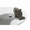 Miniatyrbillede 4 af 4: Sofabord DKD Home Decor 80 x 50 x 37 cm Krystal Gennemsigtig Kobber Harpiks
