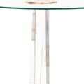 Miniatyrbillede 3 af 4: Sofabord DKD Home Decor Gylden Metal Akryl (42 x 42 x 60 cm)