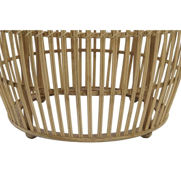 Sæt med 2 borde DKD Home Decor Lys brun 70 x 70 x 50 cm