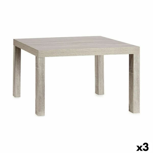 Sidobord Grå Trä 50 x 45 x 79 cm (3 antal)