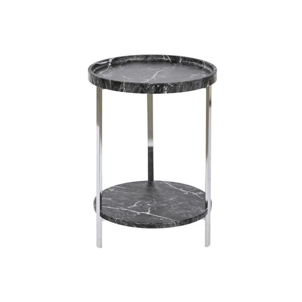 Sivupöytä DKD Home Decor Musta Puu MDF 40 x 40 x 53 cm