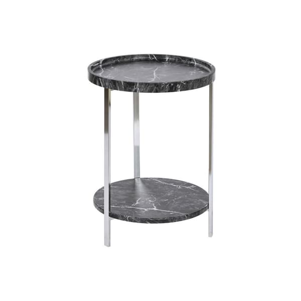Sivupöytä DKD Home Decor Musta Puu MDF 40 x 40 x 53 cm