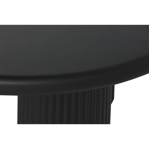 Sidobord Home ESPRIT Svart Metall 75 x 75 x 40 cm