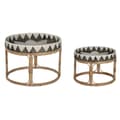 Miniatyrbild 1 av 4: 2-bordsset Home ESPRIT Rattan 70 X 70 X 52 cm