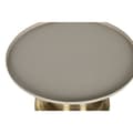 Miniatyrbillede 2 af 4: Sofabord Home ESPRIT Flødefarvet Gylden 46 x 46 x 52 cm