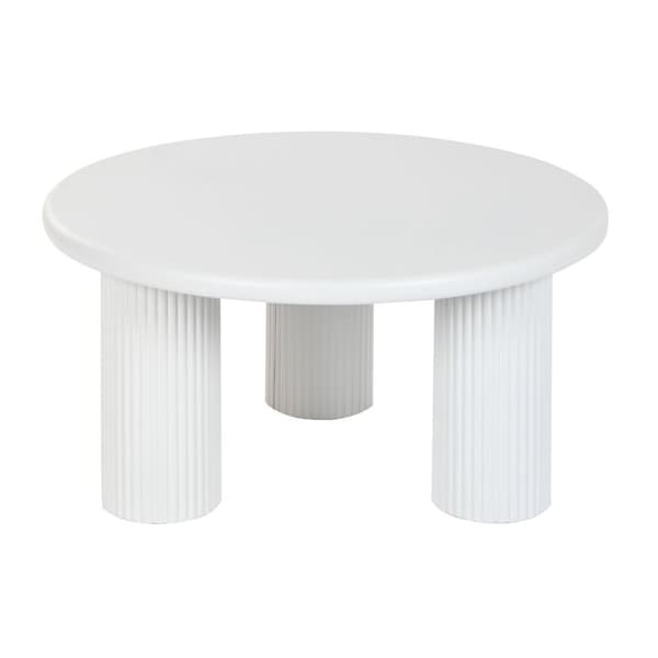 Sofabord Home ESPRIT Hvid 75 x 75 x 40 cm