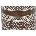 Miniatyrbillede 2 af 3: Sofabord DKD Home Decor Hvid Natur 28 x 28 x 50 cm 29 x 29 x 50 cm