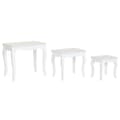 Miniatyrbillede 1 af 5: Sofabord Home ESPRIT Hvid Lysegrå 53 x 35 x 47 cm