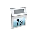 Miniatyrbild 7 av 9: Soldriven Upplyst Husnummerskylt