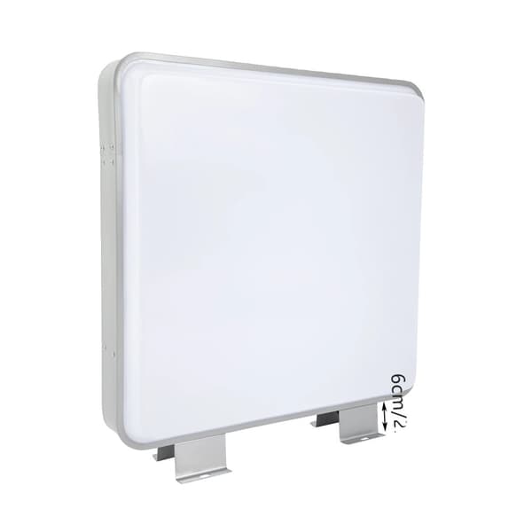 LED Reklame Lysboks, Dobbelt-Sidet Display, Vandtæt Design,16W, HVID