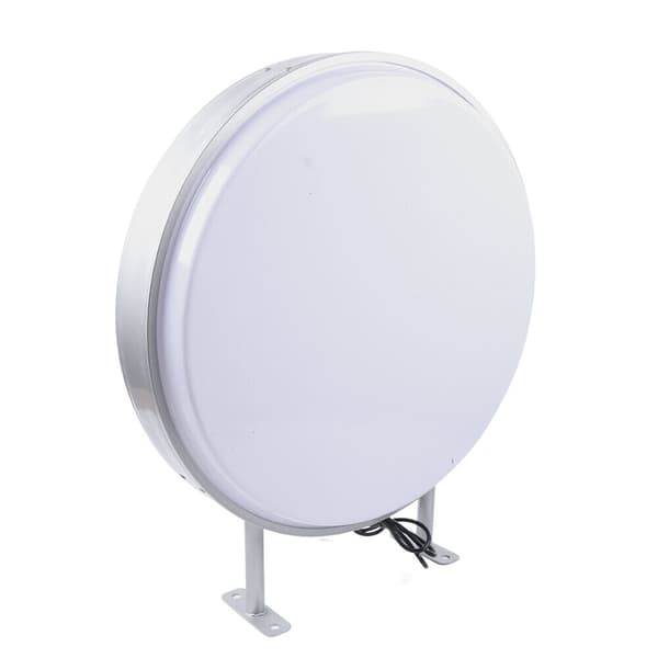 LED Dobbelsidet Lysboks, 60 cm Diameter, Vandtæt IP65, Energi Effektiv