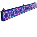 Miniatyrbild 2 av 4: Utomhus Programmerbar LED-skylt, Fullfärgsdisplay, WiFi-kontroll, 1320x200mm Storlek