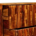 Miniatyrbillede 7 af 10: vidaXL skænk 160x45x70 cm massivt sheeshamtræ