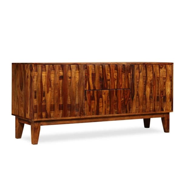 vidaXL skænk 160x45x70 cm massivt sheeshamtræ