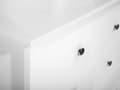 Miniatyrbild 10 av 11: Sidobord med 3 Lådor Vit Byrå Sovrum Vardagsrum Modern Minimalistisk