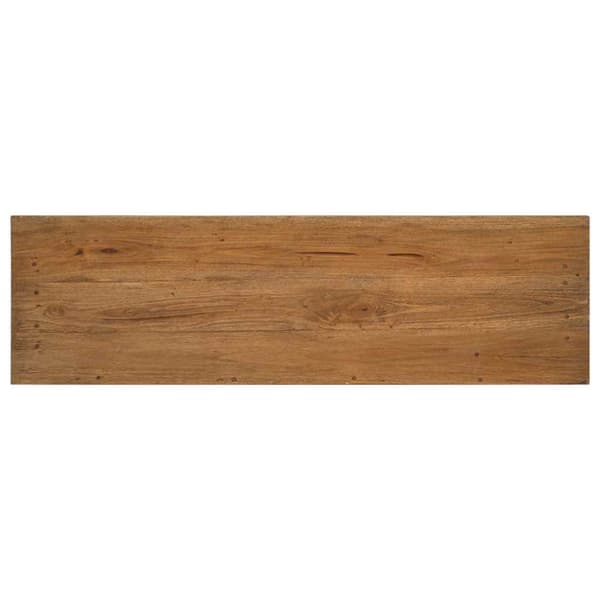 vidaXL Tarjoilupöytä täysi mahonki 100x30x50 cm
