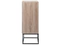 Pikkukuva 7 / 11: Lipasto vaalea puu 51 x 106 x 38 cm lastulevy MDF-levy metalli 4 laatikkoa