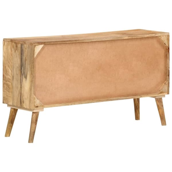 vidaXL skænk i massivt mangotræ 110 x 30 x 60 cm