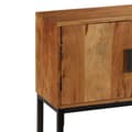 Pikkukuva 4 / 10: vidaXL Senkki ruskea 110x30x70 cm täysi akaasiapuu