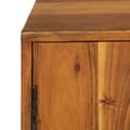 Pikkukuva 5 / 10: vidaXL Senkki ruskea 110x30x70 cm täysi akaasiapuu