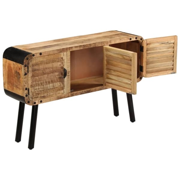 vidaXL Skänk massivt mangoträ 120x30x76 cm