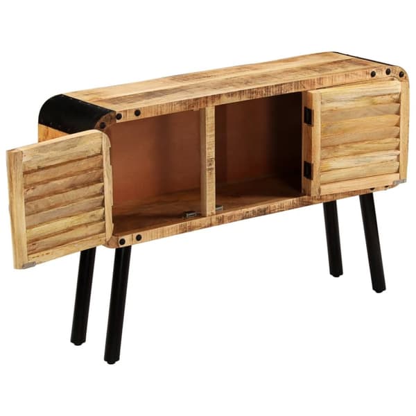 vidaXL Skänk massivt mangoträ 120x30x76 cm