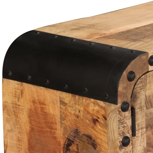 vidaXL Skänk massivt mangoträ 120x30x76 cm