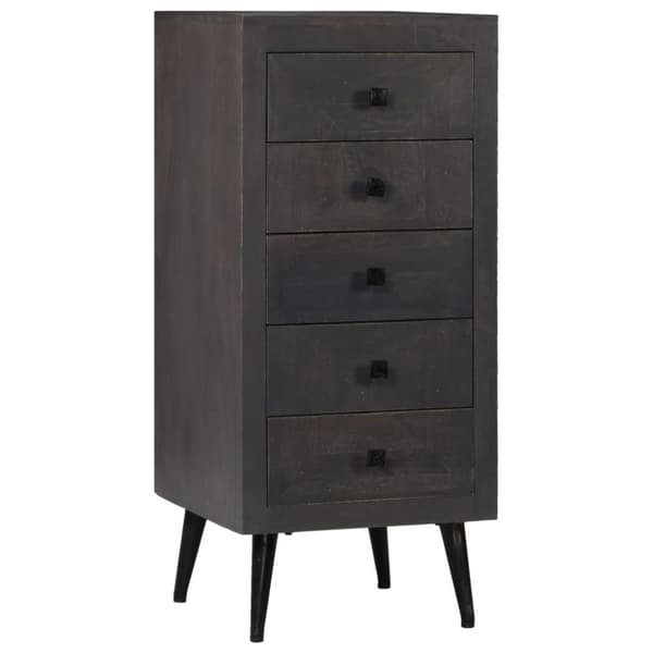 vidaXL Skänk massivt mangoträ 40x40x91 cm