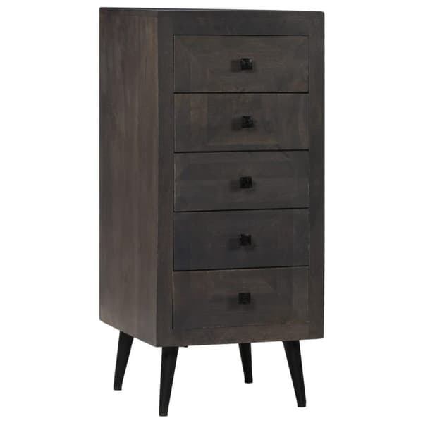 vidaXL Skänk massivt mangoträ 40x40x91 cm