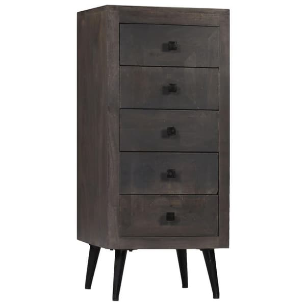 vidaXL Skänk massivt mangoträ 40x40x91 cm