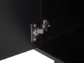 Miniatyrbild 10 av 11: Sidobord Ljus trä 2 Byråar 3 Lådor Metallben Minimalistisk