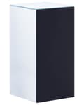 Miniatyrbild 6 av 9: Byrålådor Silver Speglat Glas 3 Lådor Nattduksbord 60 x 30 x 30 cm Modern Glam Design