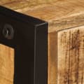 Miniatyrbilde 5 av 11: vidaXL Skjenk med 3 skuffer 110x35x75 cm heltre mango