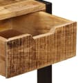 Miniatyrbilde 6 av 11: vidaXL Skjenk med 3 skuffer 110x35x75 cm heltre mango
