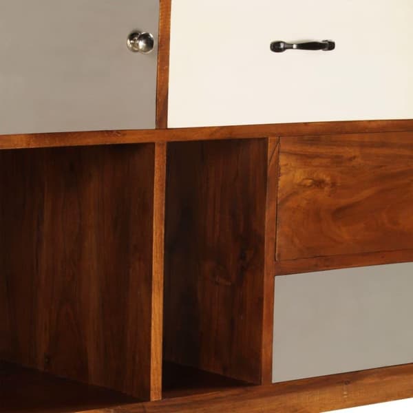 vidaXL Skänk 115x35x86 cm massivt akaciaträ