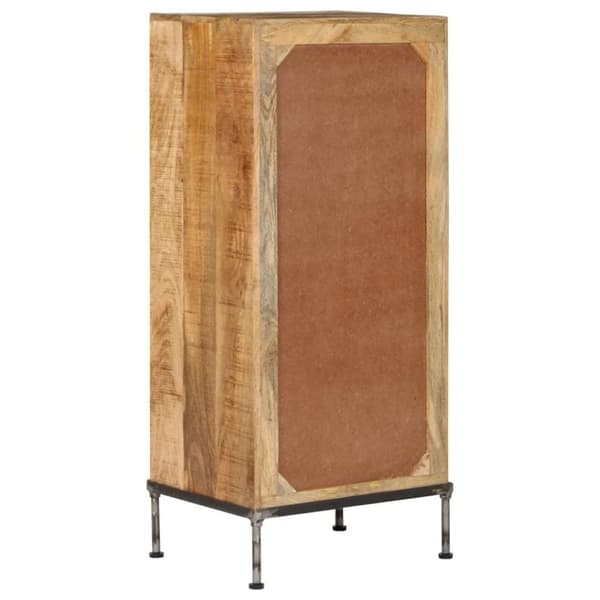 vidaXL Byrå 45x35x106 cm massivt mangoträ