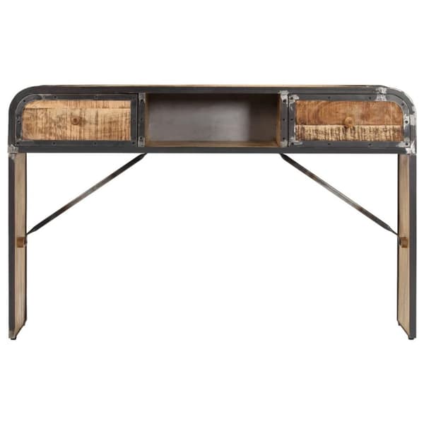 vidaXL Sidebord 120x30x75 cm heltre mango
