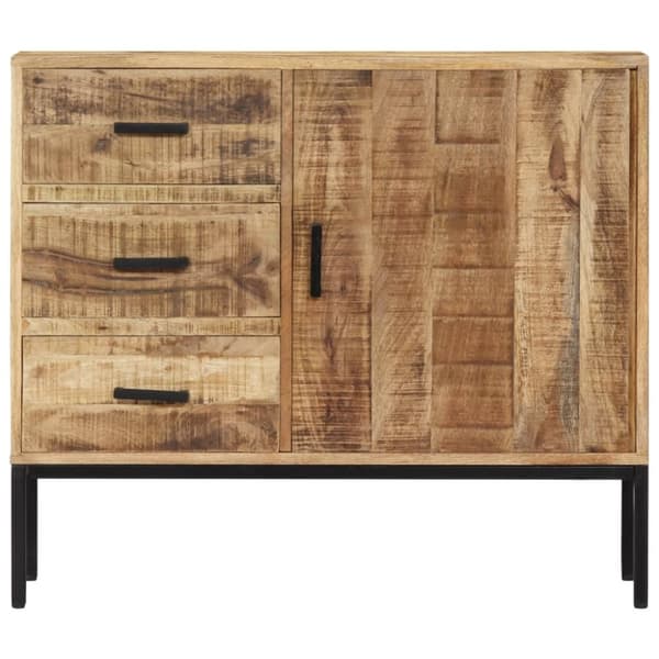 vidaXL skænk massivt mangotræ 88 x 30 x 71 cm