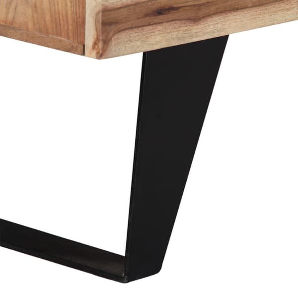 vidaXL Skänk 150x40x79 cm massivt akaciaträ