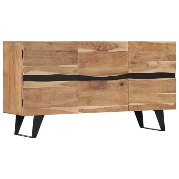 vidaXL Skänk 150x40x79 cm massivt akaciaträ