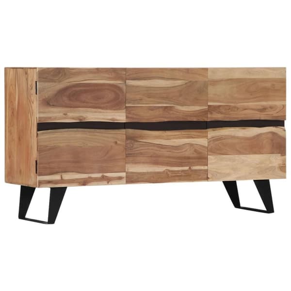 vidaXL Skänk 150x40x79 cm massivt akaciaträ