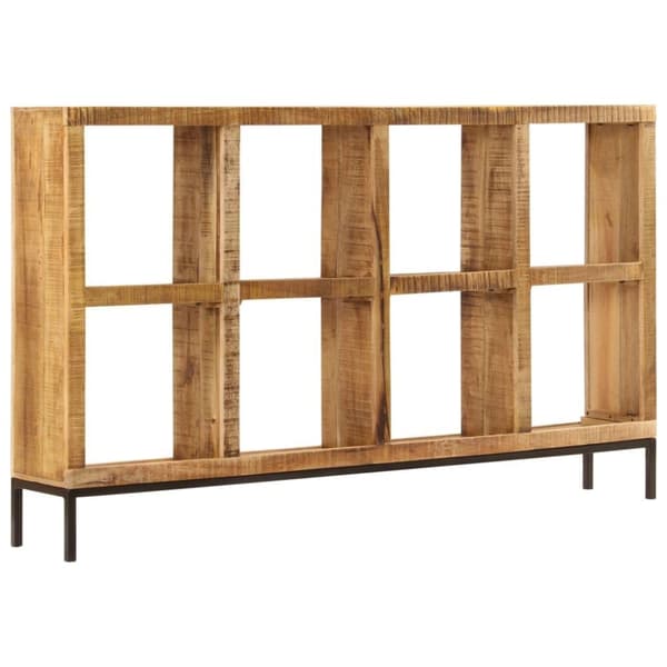 vidaXL skænk i massivt mangotræ 160 x 25 x 95 cm