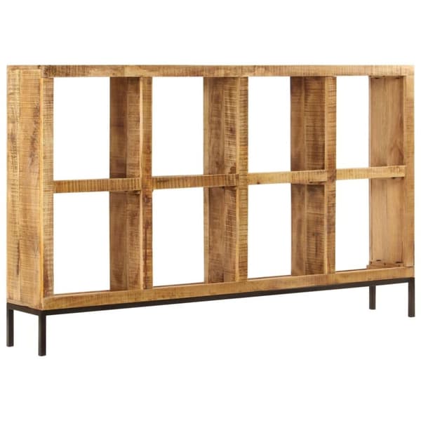 vidaXL skænk i massivt mangotræ 160 x 25 x 95 cm