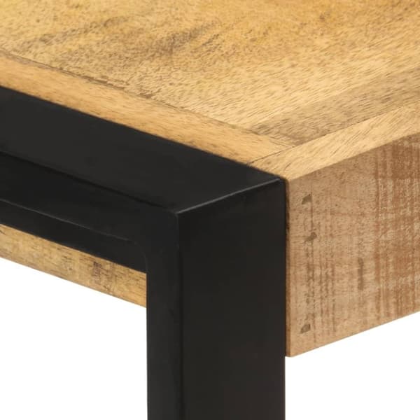 vidaXL sideskab 120 x 30 x 75 cm massivt mangotræ