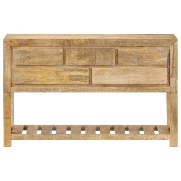 vidaXL Skänk 120x30x75 cm massivt mangoträ