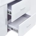 Miniatyrbillede 6 af 8: vidaXL skænk 160 x 40 x 70 cm MDF hvid