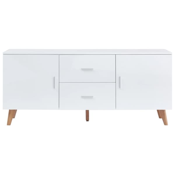 vidaXL skænk 160 x 40 x 70 cm MDF hvid