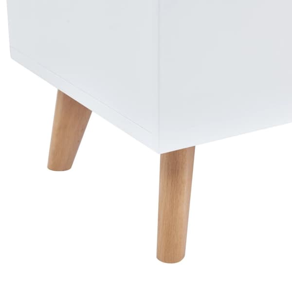 vidaXL Skjenk hvit 160x40x70 cm MDF